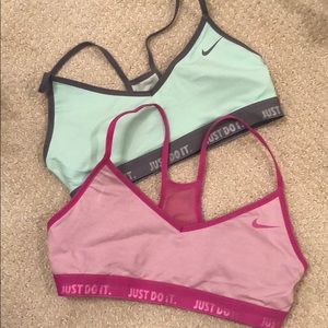 Small Nike Sports Bras, like new!